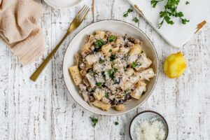 pasta with sausage and ricotta cheese