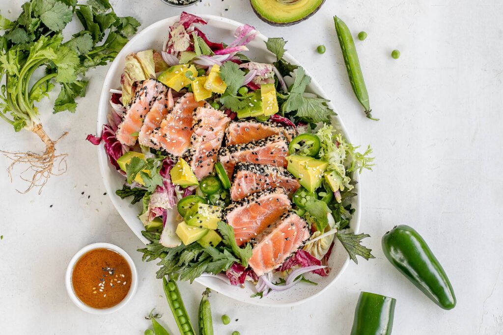 salmon tataki