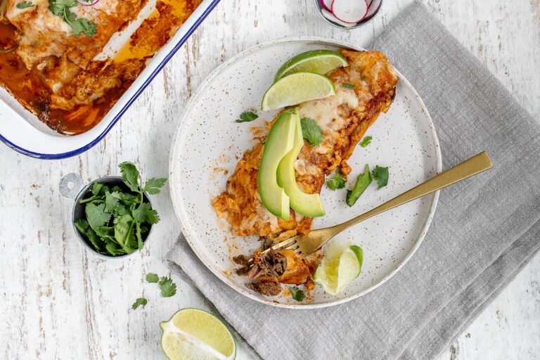 instant pot beef enchiladas