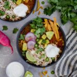 healthy chicken tortilla soup