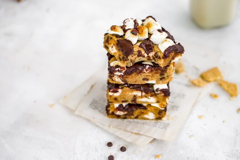 vegan s'mores bars