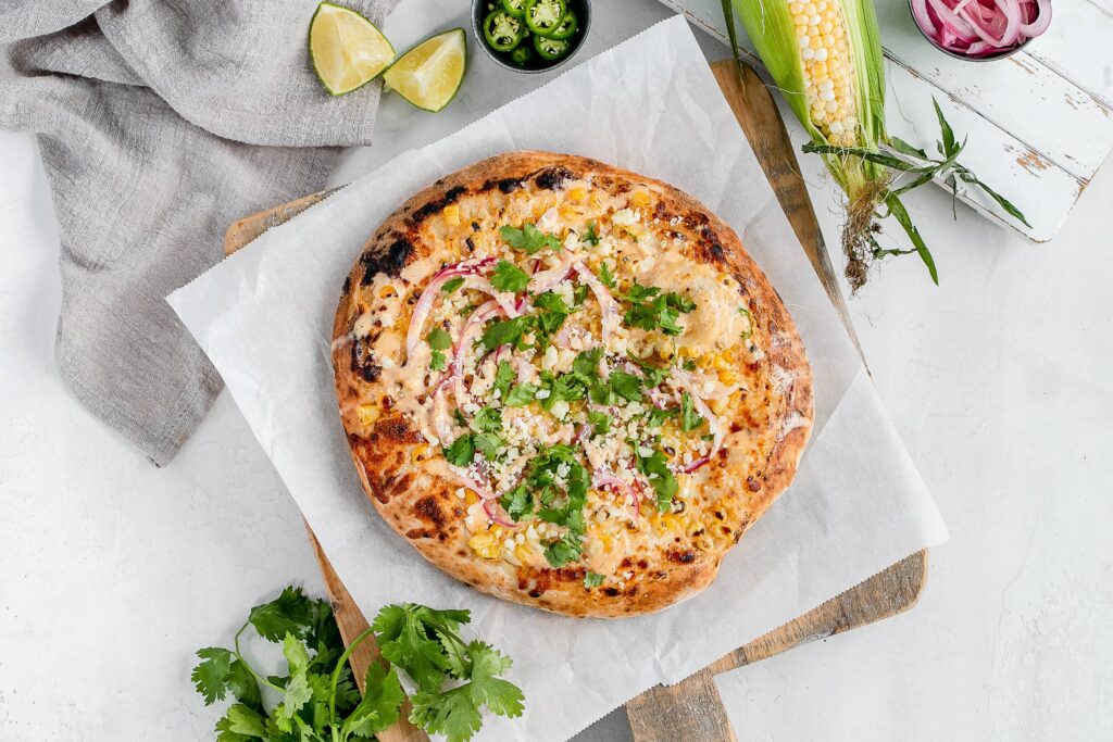 elote pizza
