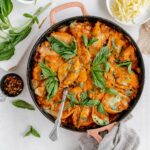 stuffed shells with vodka sauce