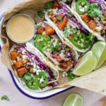 sweet potato lentil tacos