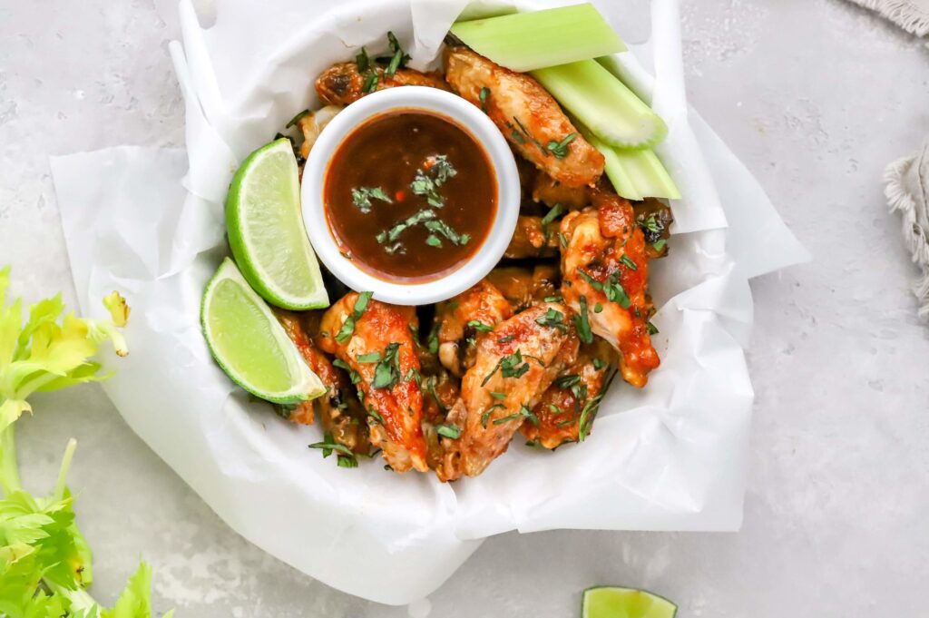 Thai chicken wings