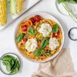 tomato and corn pasta