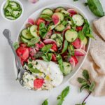watermelon burrata salad