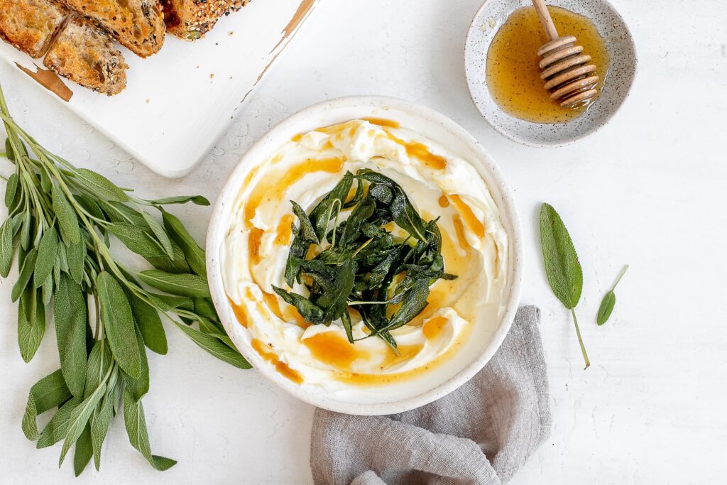 whipped ricotta