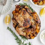 Greek roast chicken