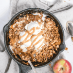 vegan apple crisp
