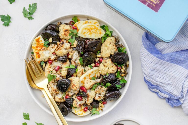 roasted cauliflower salad