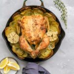 roast chicken in cast iron skillet