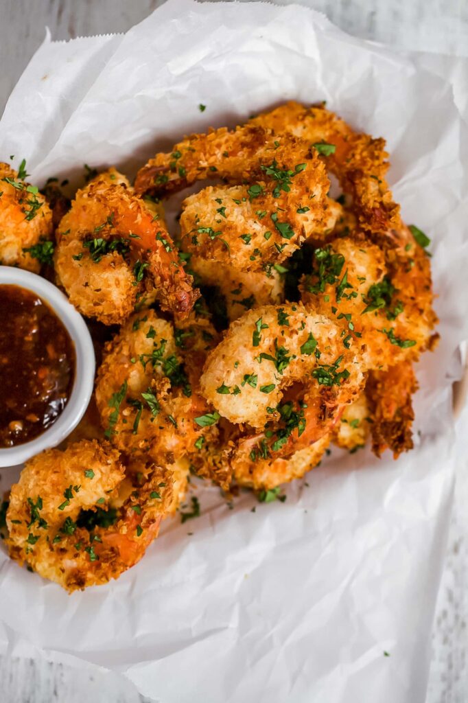 air fryer coconut shrimp