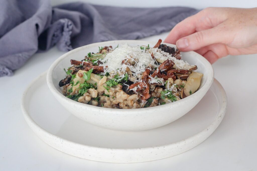 farro risotto