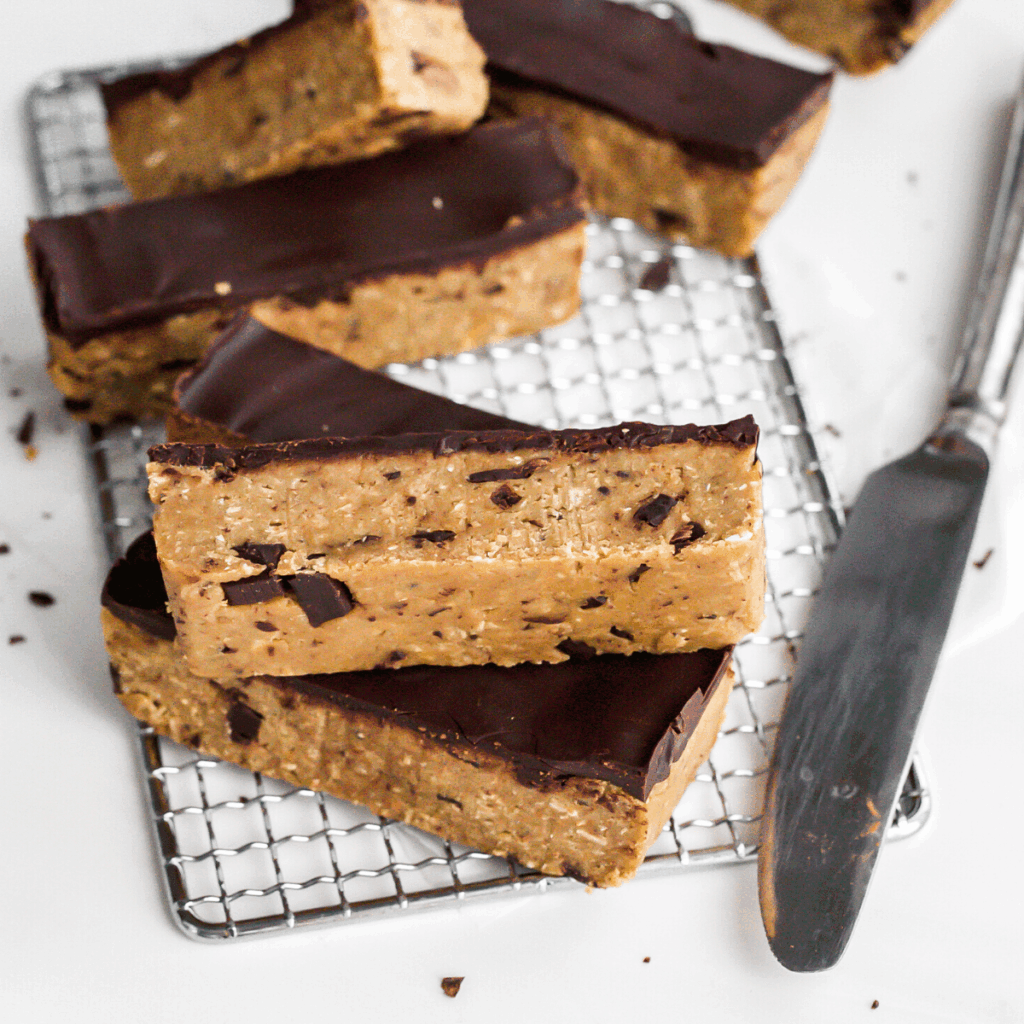 no bake cookie dough bars