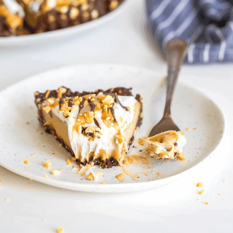 vegan peanut butter pie