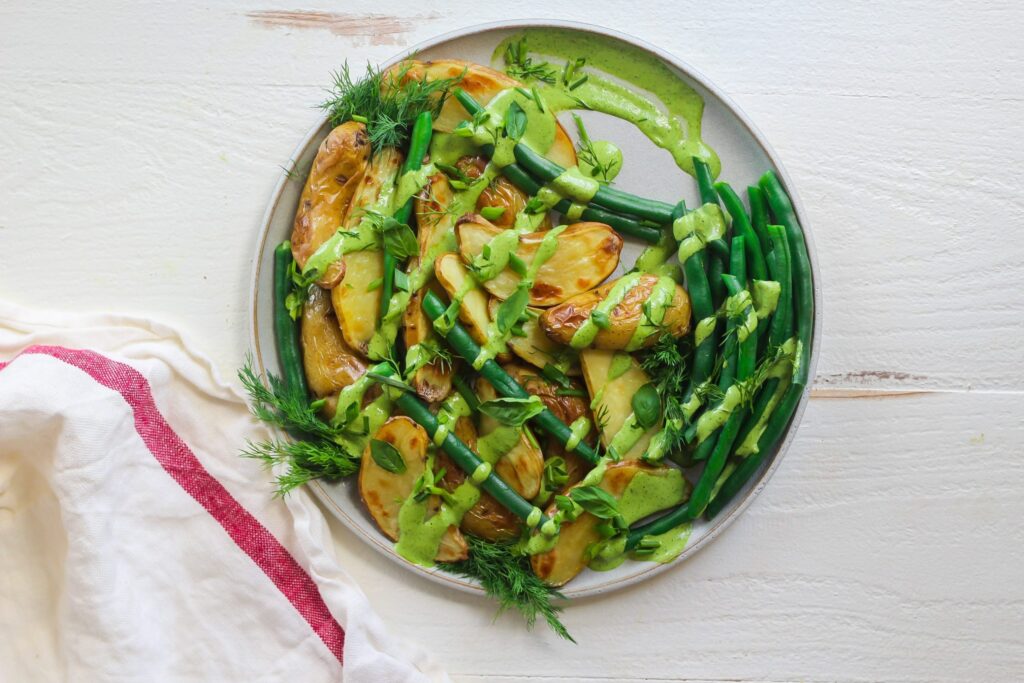 roasted potato salad