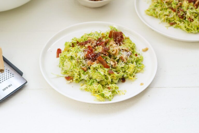 brussels sprout caesar salad