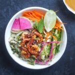spring roll in a bowl