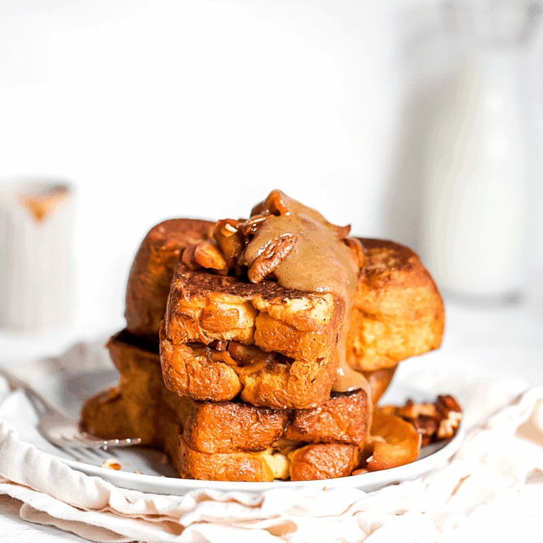 apple cinnamon stuffed french toast