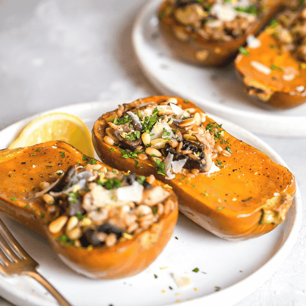 stuffed honeynut squash