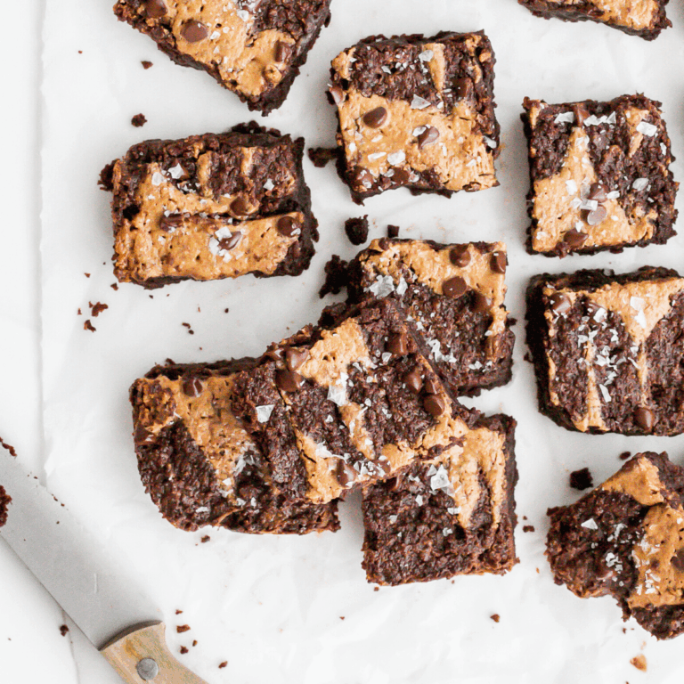 vegan sweet potato brownies