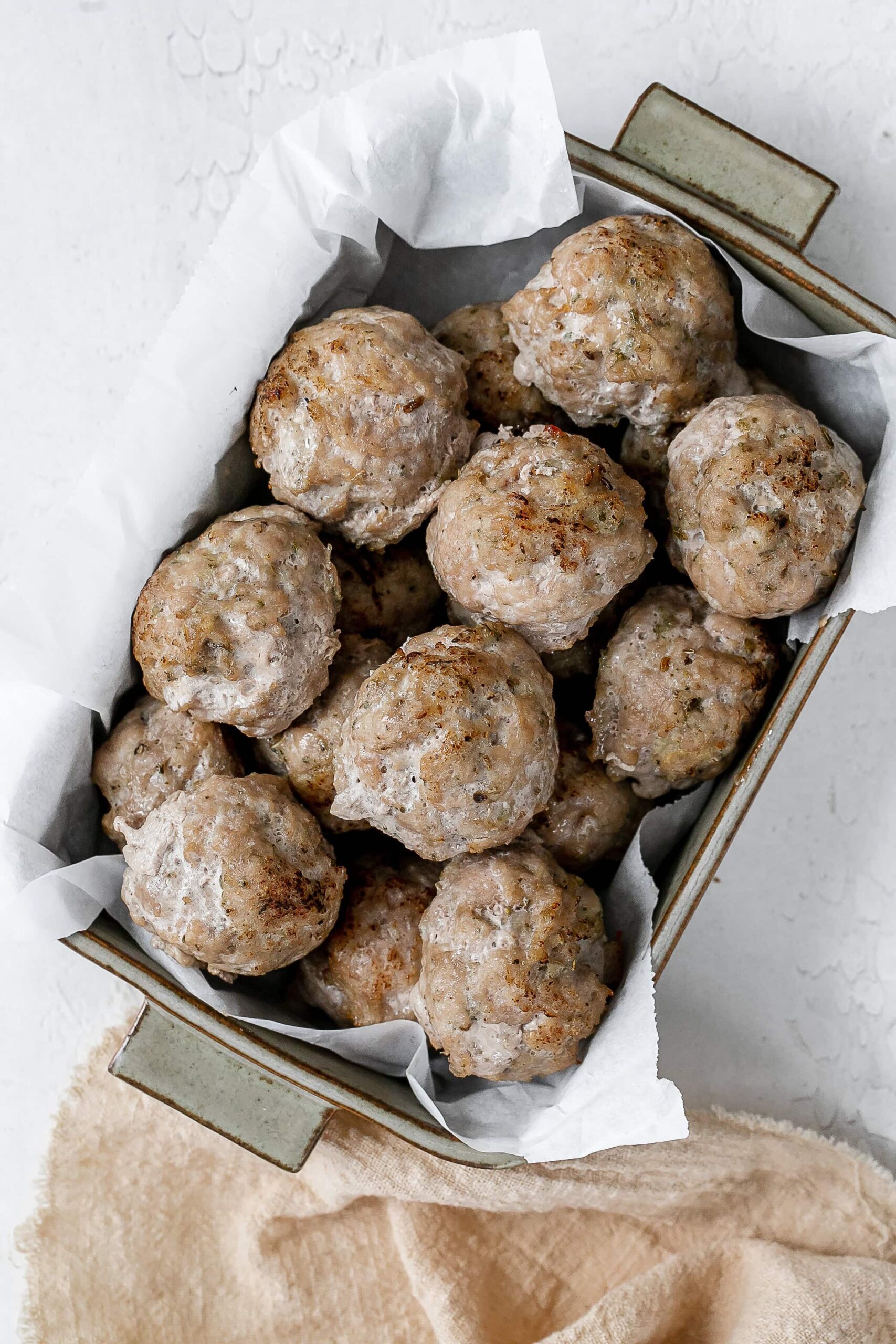breakfast meatballs