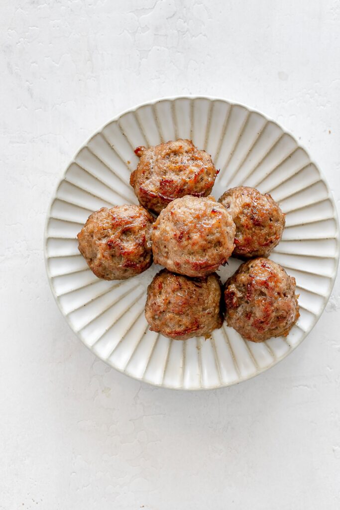 Vietnamese pork meatballs.