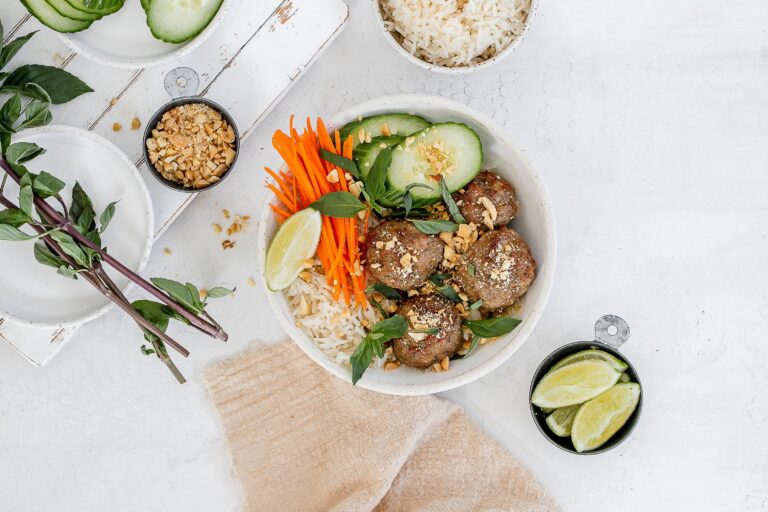Vietnamese pork meatballs