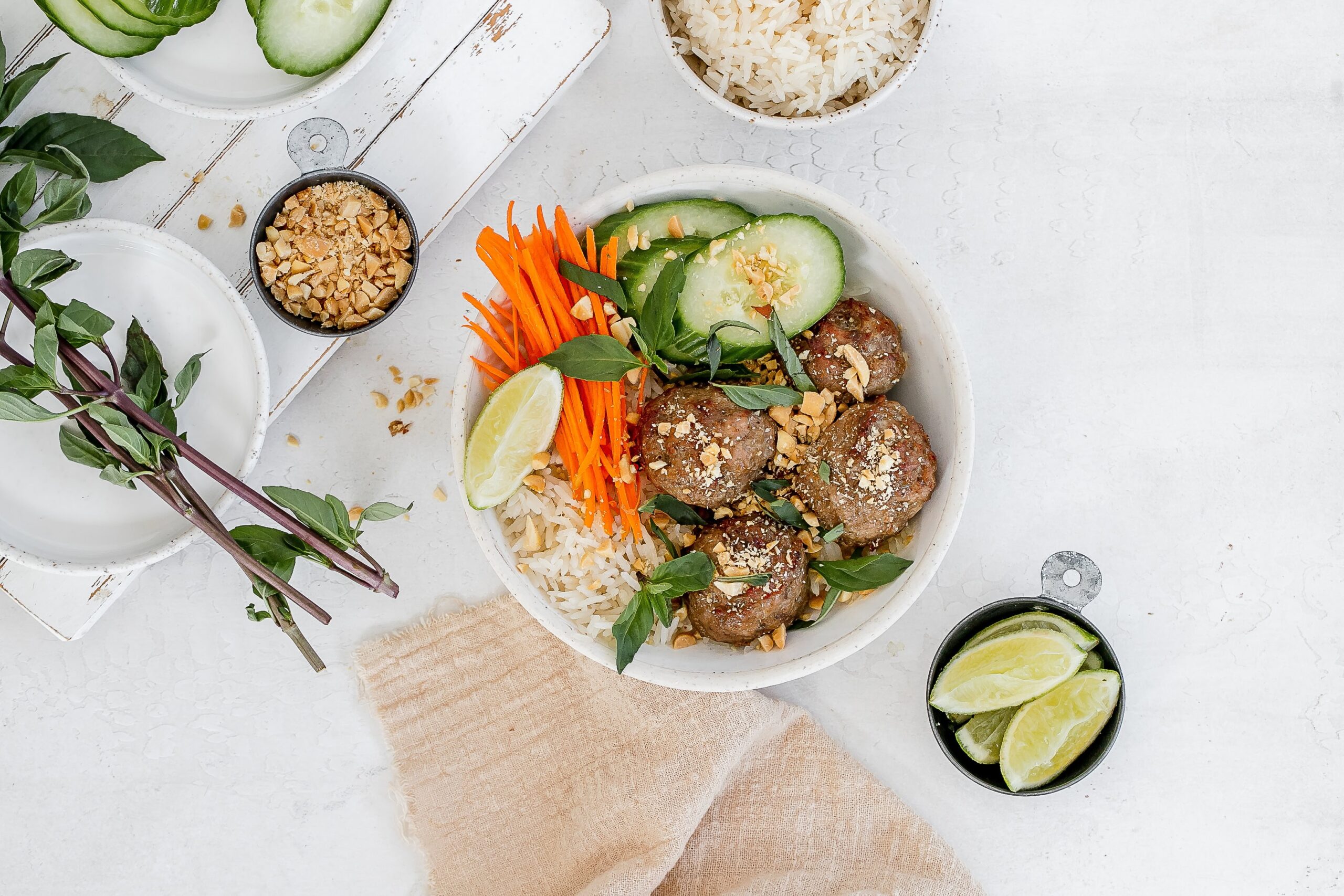 Vietnamese pork meatballs
