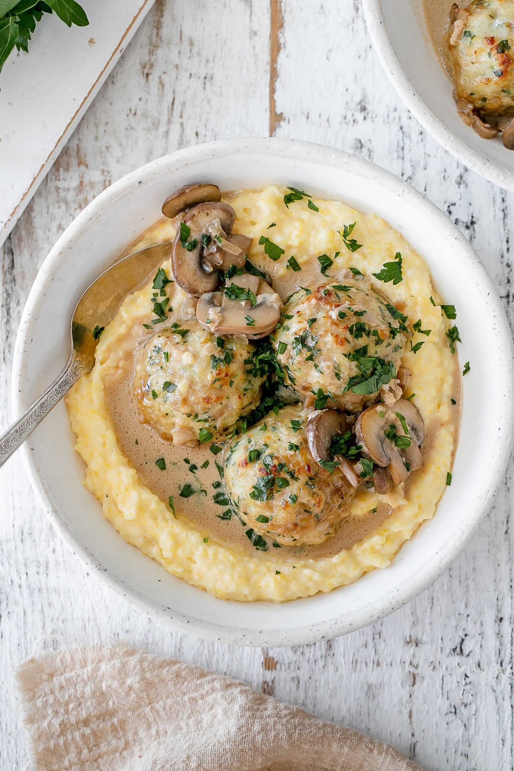 chicken marsala meatballs.